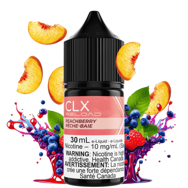 Peach Berry Salt by CLX Reload E-Liquid 30ml / 10mg Okotoks Vape SuperStore Okotoks Alberta