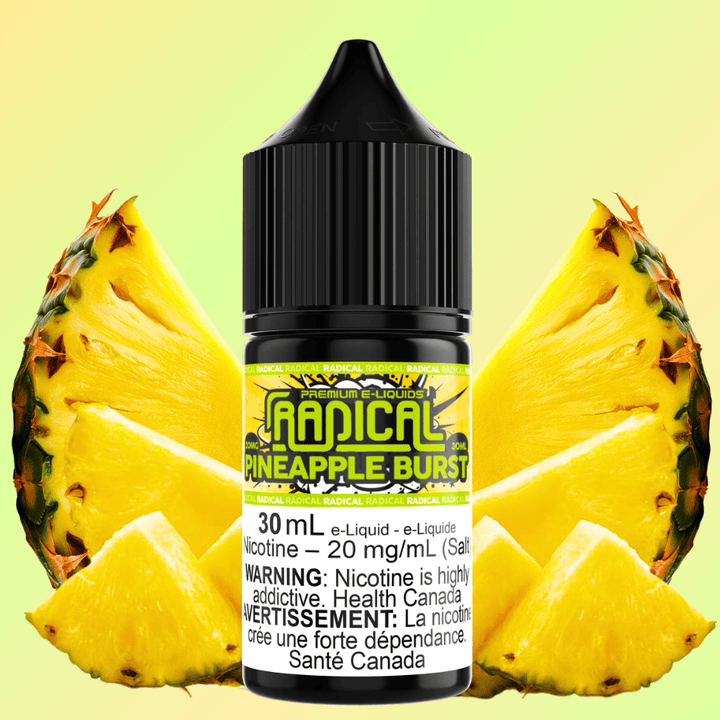 Pineapple Burst Salt Nic by Radical E-liquid Okotoks Vape SuperStore Okotoks Alberta