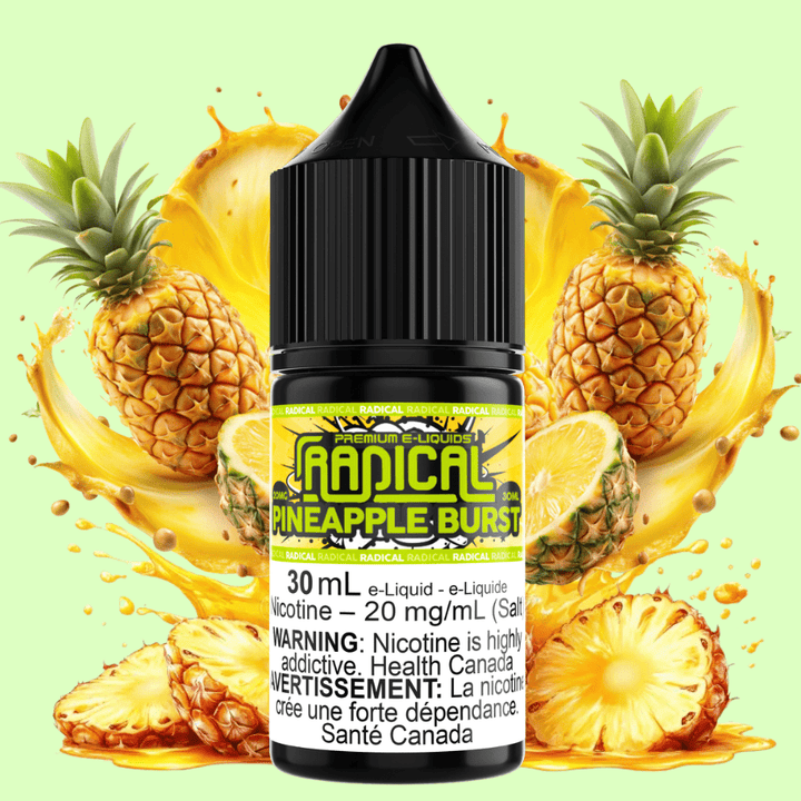 Pineapple Burst Salt Nic by Radical E-liquid Okotoks Vape SuperStore Okotoks Alberta