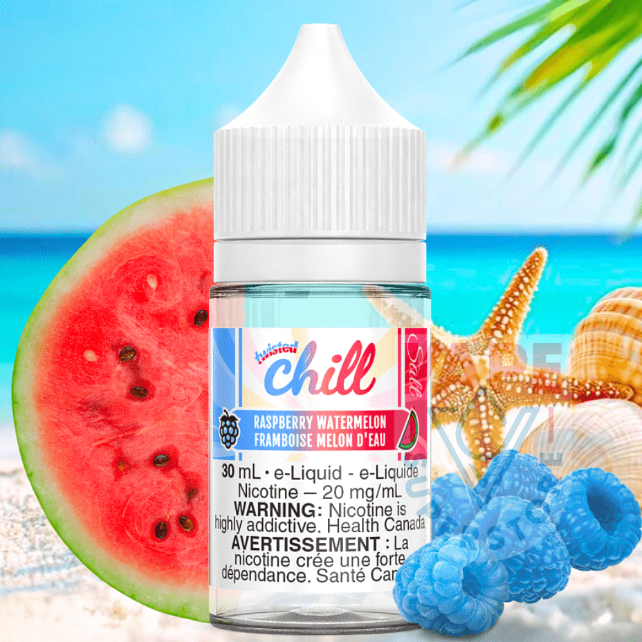 Raspberry Watermelon Salt by Chill E-Liquid Okotoks Vape SuperStore Okotoks Alberta