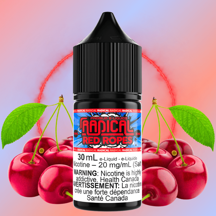 Red Ropes Salt Nic by Radical E-liquid 30mL / 12mg Okotoks Vape SuperStore Okotoks Alberta