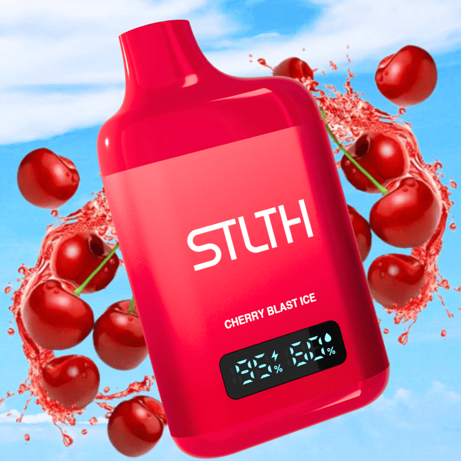 STLTH Eco Box Disposable Vape - Cherry Blast Ice 10mL / 20mg Okotoks Vape SuperStore Okotoks Alberta