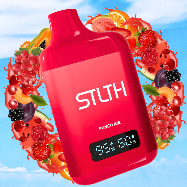 STLTH Eco Box Disposable Vape - Punch Ice 10ml / 20mg Okotoks Vape SuperStore Okotoks Alberta