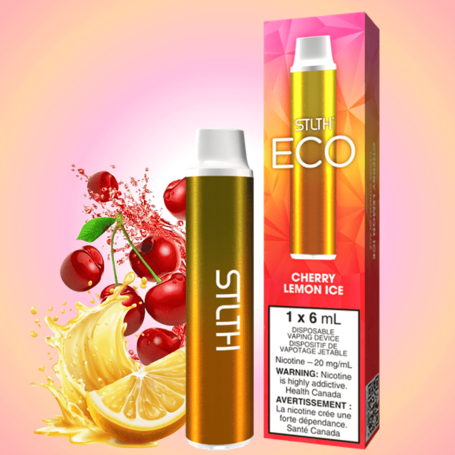 STLTH Eco Disposable Vape - Cherry Lemon Ice 20mg Okotoks Vape SuperStore Okotoks Alberta