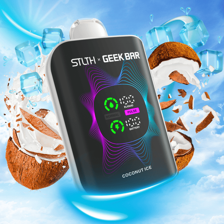 STLTH x Geek Bar 80K Disposable Vape-Coconut Ice 20mg / 80000 Puffs Okotoks Vape SuperStore Okotoks Alberta