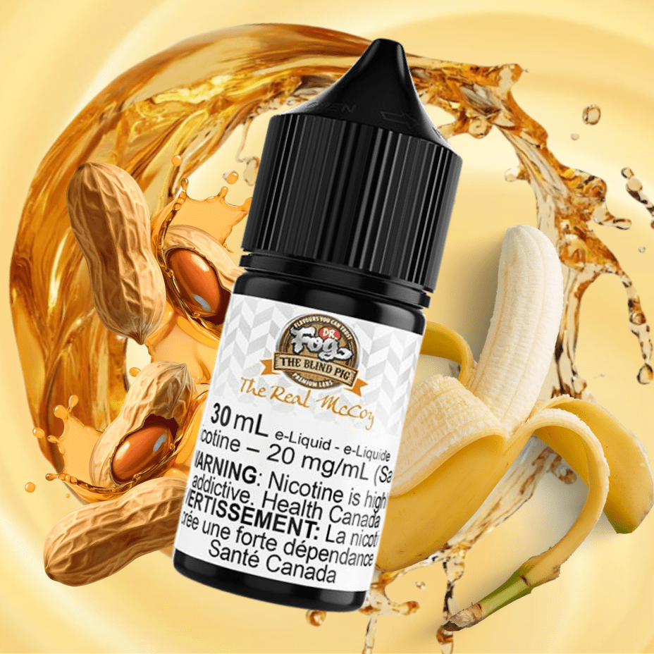 The Real McCoy Salt by Premium Labs E-Liquid 12mg / 30mL Okotoks Vape SuperStore Okotoks Alberta