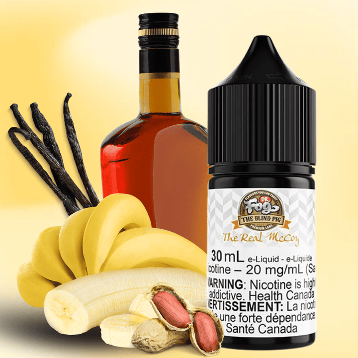 The Real McCoy Salt by Premium Labs E-Liquid 20mg / 30mL Okotoks Vape SuperStore Okotoks Alberta