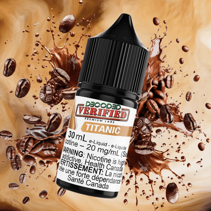 Titanic Salt by Premium Labs E-Liquid 12mg / 30mL Okotoks Vape SuperStore Okotoks Alberta