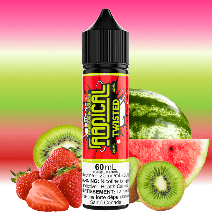 Twisted Salt by Radical E-Liquid-60mL Okotoks Vape SuperStore Okotoks Alberta