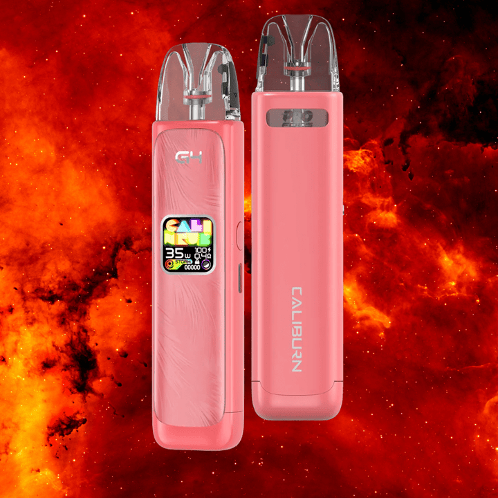 Uwell Caliburn G4 Pod Kit Flamingo Red Okotoks Vape SuperStore Okotoks Alberta