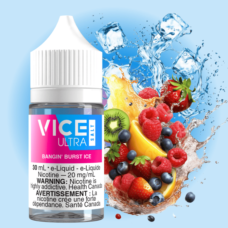 Vice Ultra Salt - Bangin' Burst Ice 20mg Okotoks Vape SuperStore Okotoks Alberta