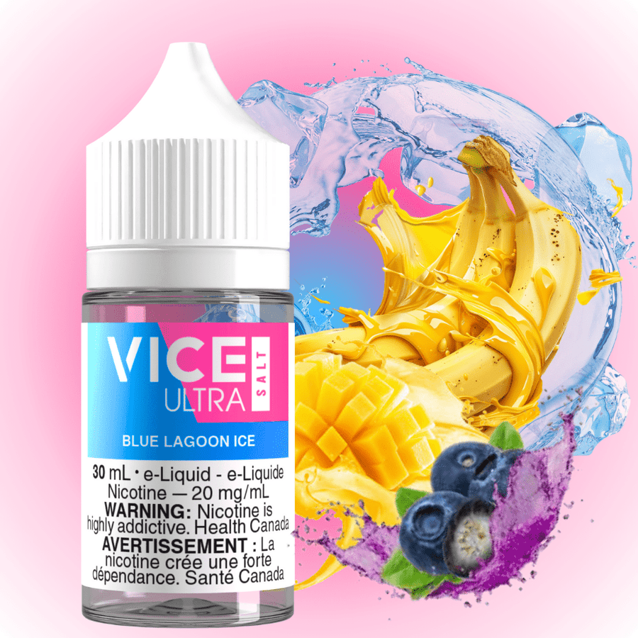 Vice Ultra Salt - Blue Lagoon Ice 20mg Okotoks Vape SuperStore Okotoks Alberta