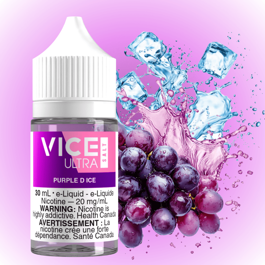 Vice Ultra Salt - Purple D Ice 20mg Okotoks Vape SuperStore Okotoks Alberta