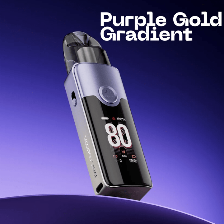 VooPoo Vinci E80 Pod Kit - 3000mAh Purple Gold Gradient Okotoks Vape SuperStore Okotoks Alberta