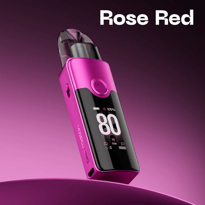 VooPoo Vinci E80 Pod Kit - 3000mAh Rose Red Okotoks Vape SuperStore Okotoks Alberta