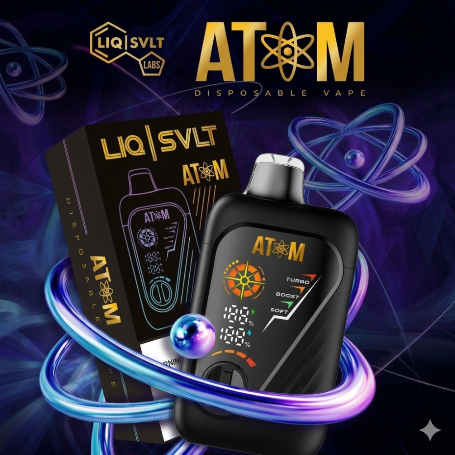 LIQ SVLT Atom 100K Disposable Vape