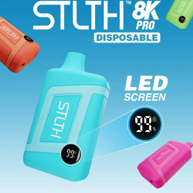 Buy STLTH 8K Pro disposable vape in Alberta at Okotoks Vape SuperStore