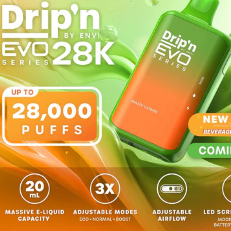 Dripn EVO 28k disposable vape