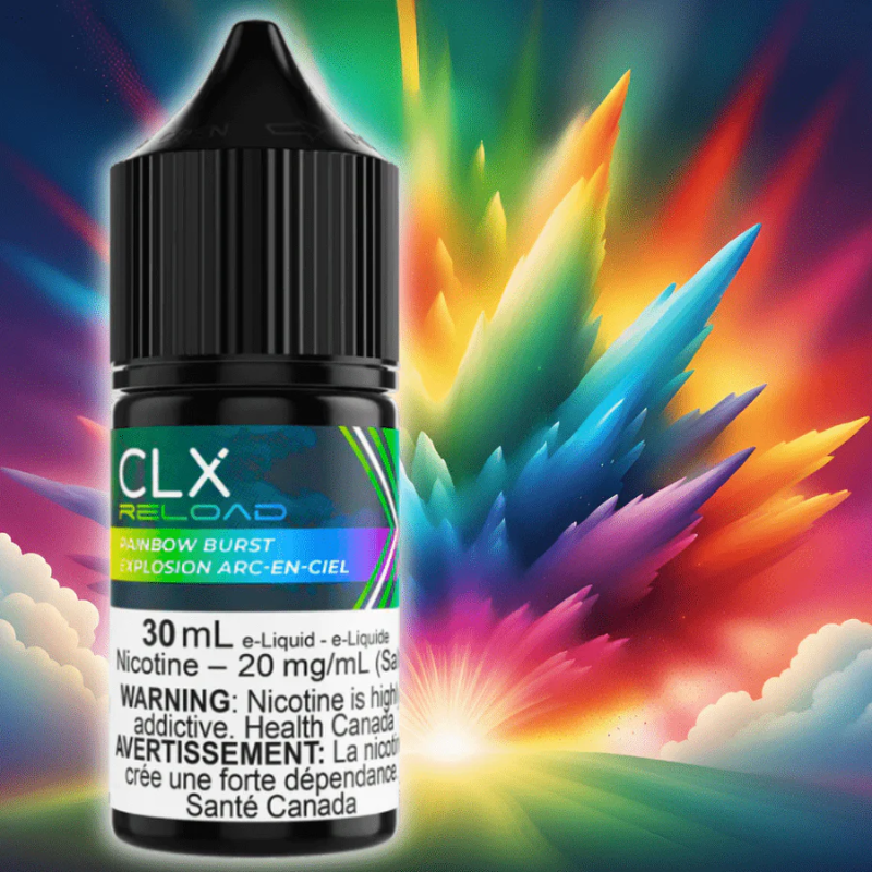 CLX Reloaded Salt E-liquid sold in Alberta at Okotoks Vape Superstore