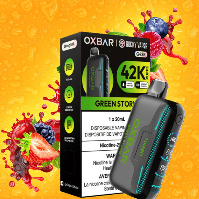 Oxbar G42k disposable vape in Alberta