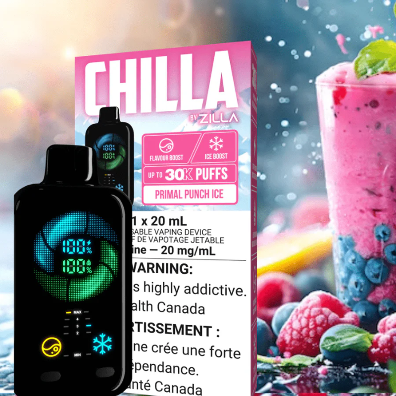 Chilla by Zilla 30K Disposable Vape in Alberta