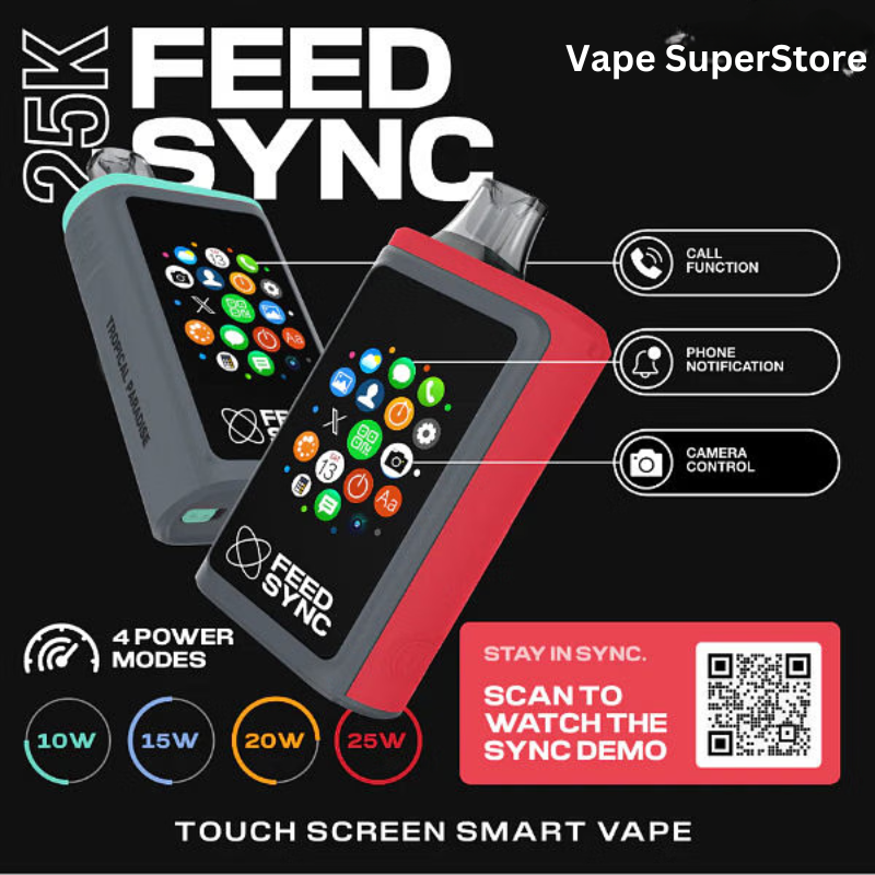 FEED Sync 25K Disposable Vape in Alberta at Okotoks Vape Superstore