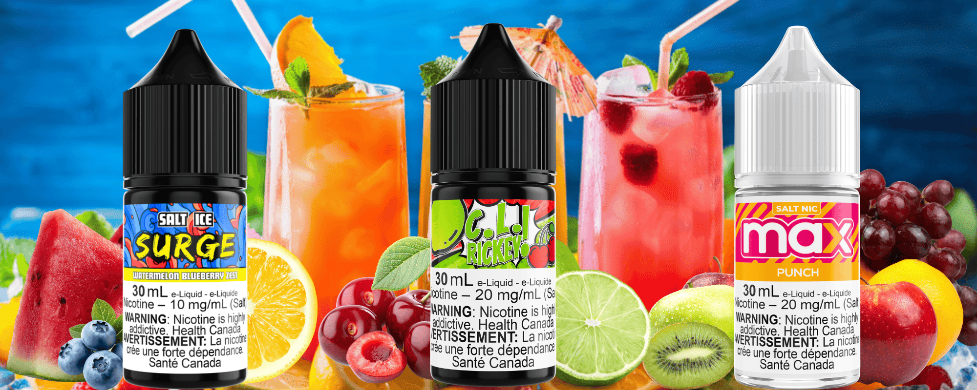Beverage Flavour Salt Nic at Okotoks Vape SuperStore in Alberta Canada