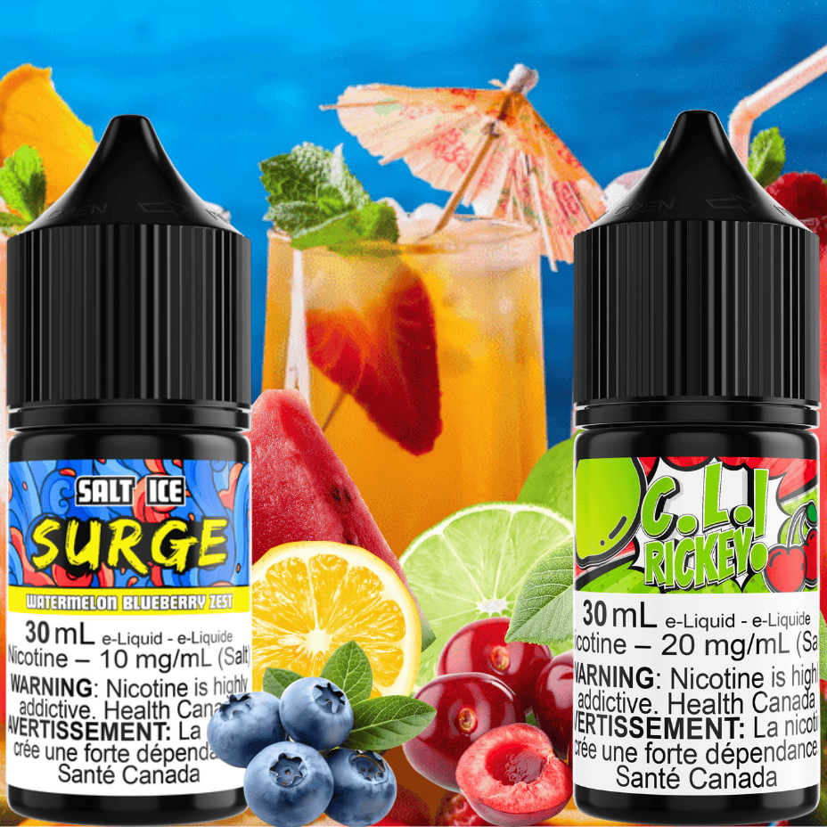 Beverage Flavour Salt Nicotine at Okotoks Vape SuperStore in Alberta Canada