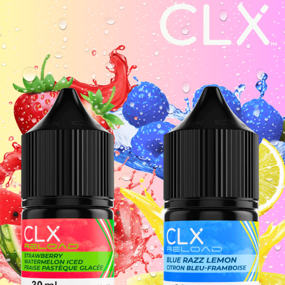 Buy Fruit Flavoured Salt Nic in Alberta with CLX Salt Nicotine at Okotoks Vape SuperStore in Alberta Canada