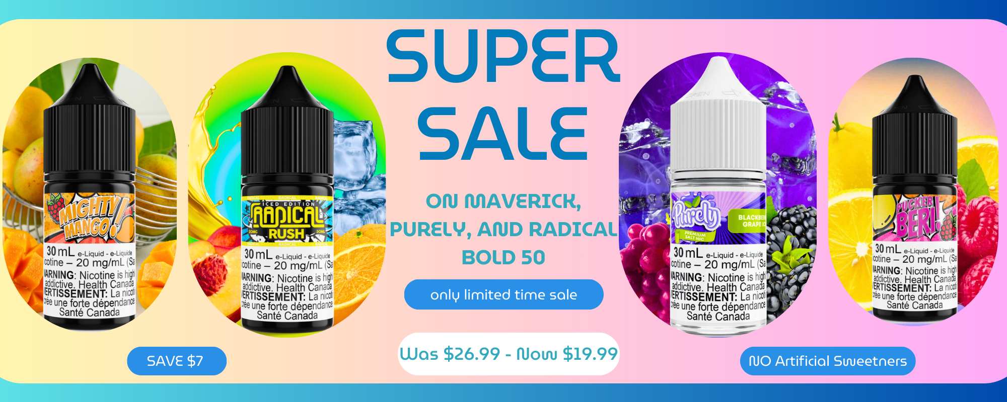 Bold 50 Salt Nicotine Sale in Alberta at Okotoks Vape SuperStore