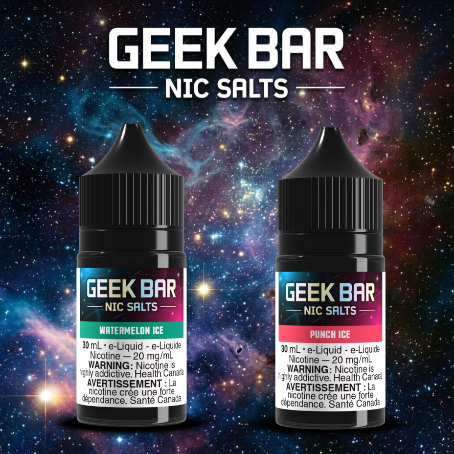 Geek Bar Nic Salts Okotoks Vape SuperStore Alberta Canada