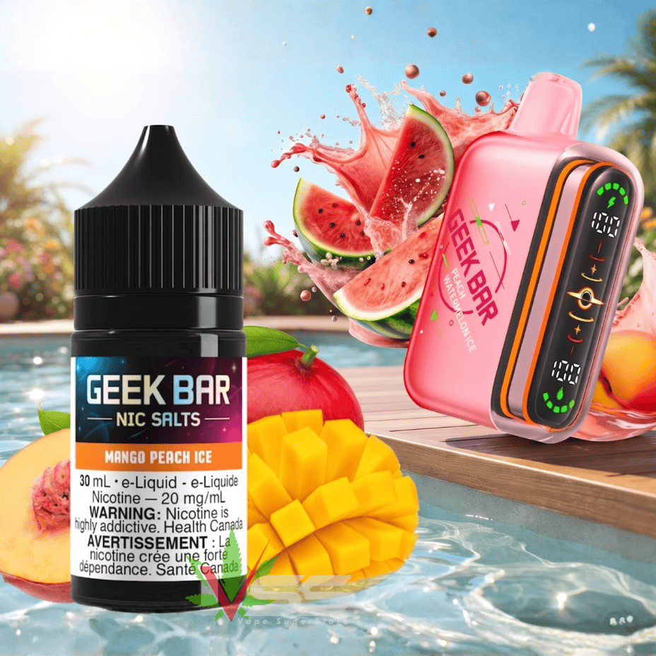 Geek Bar Salt Nicotine and Pulse 2 80K Disposable at Okotoks Vape SuperStore in Alberta Canada