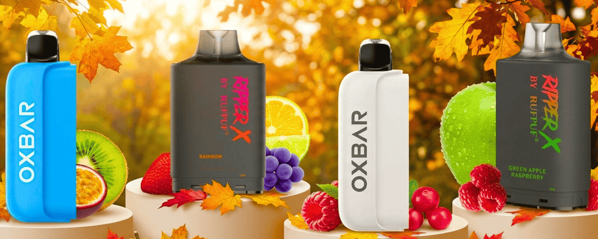RufPuf Ripper X 75K Closed Pods & Oxbar Maglink 90K Closed Pods Okotoks Vape SuperStore Alberta Canada