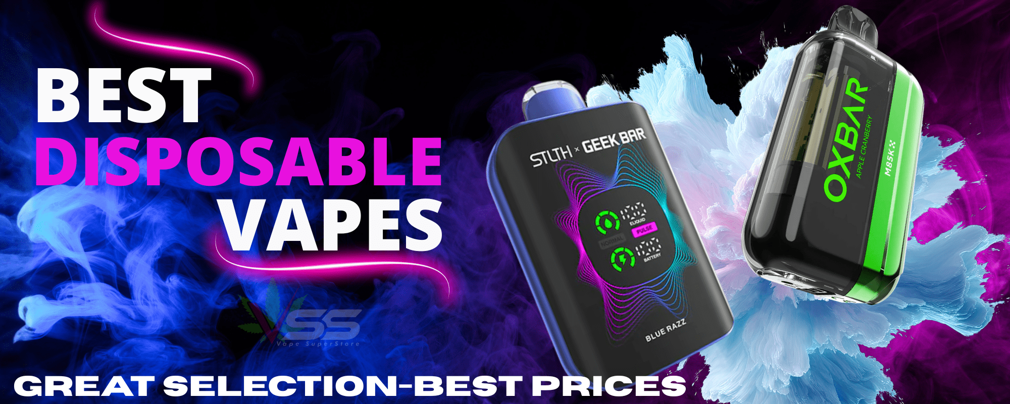 Shop Disposable Vapes at Okotoks Vape SuperStore in Alberta Canada