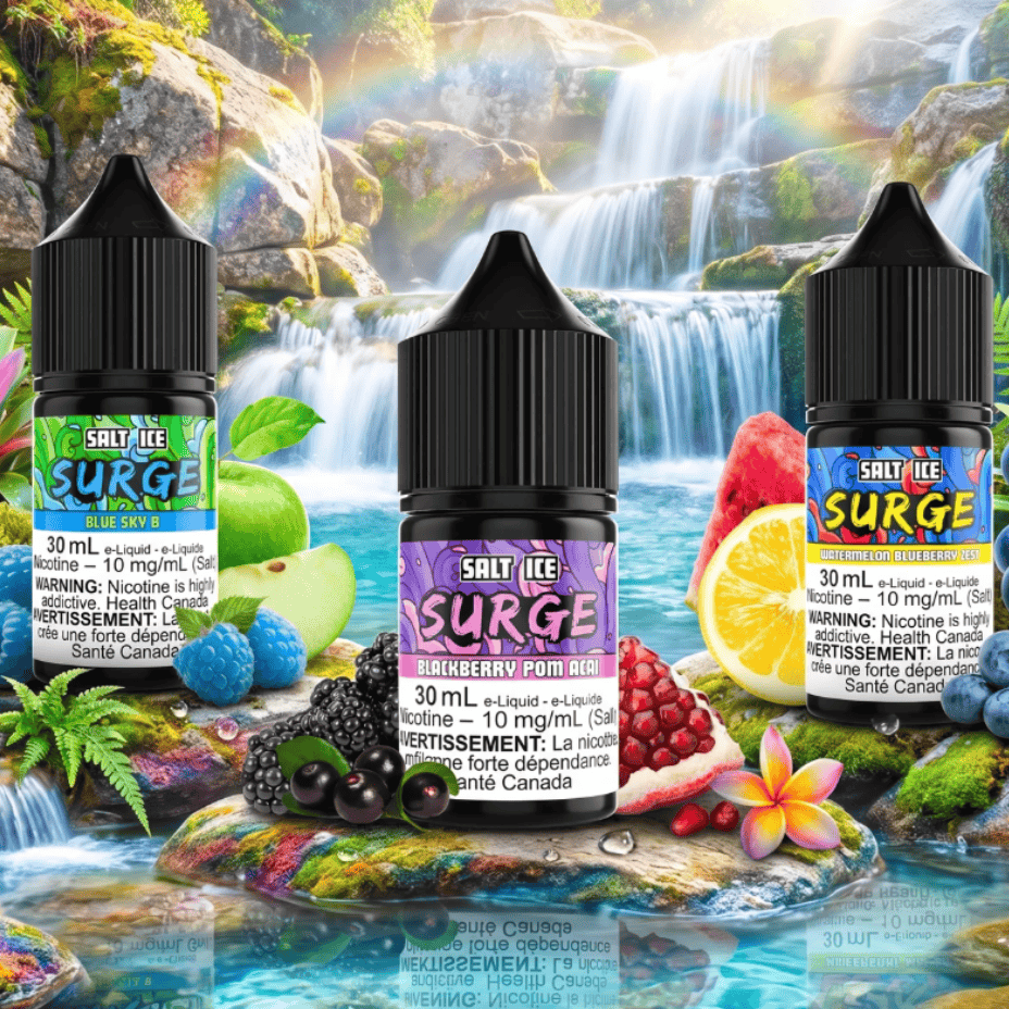 Surge Salts 30mL / 10mg Okotoks Vape SuperStore and Bong Shop Alberta Canada