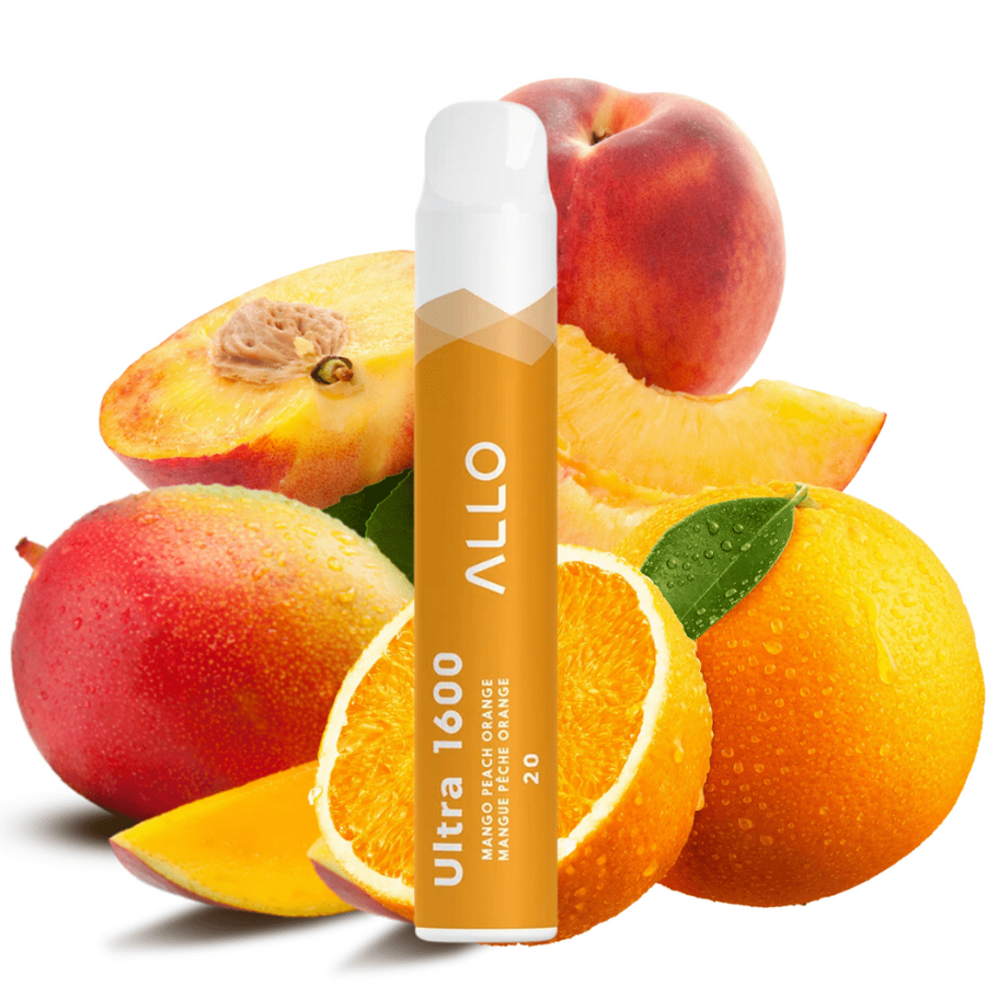 Allo Ultra 1600 Disposable Vape-Mango Orange Peach 20mg / 6.8ml Okotoks Vape SuperStore Okotoks Alberta