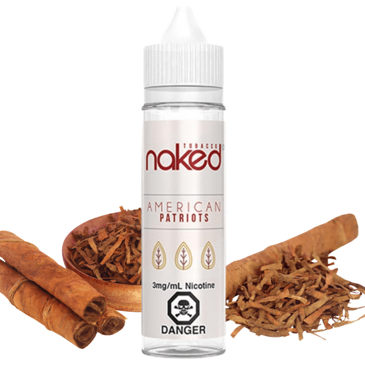 American Patriots by Naked 100 E-Liquid 60ml / 3mg Okotoks Vape SuperStore Okotoks Alberta