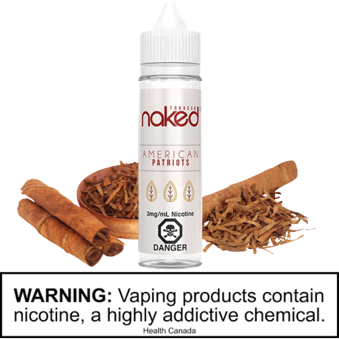 American Patriots by Naked 100 E-Liquid Okotoks Vape SuperStore Okotoks Alberta