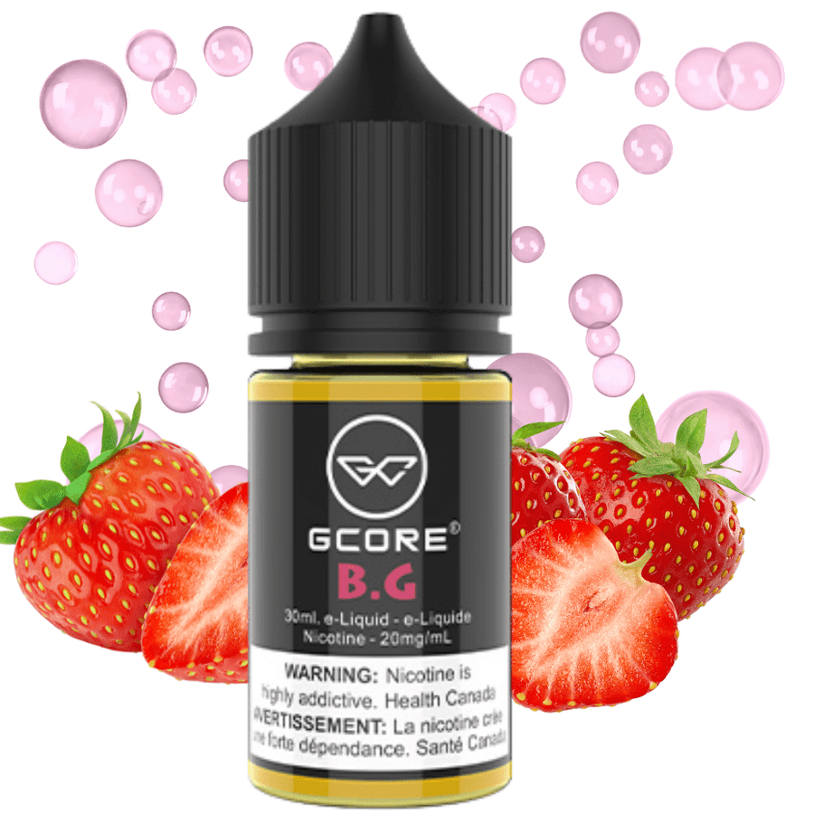 B.G. Salt by GCore E-Liquid 20mg / 30ml Okotoks Vape SuperStore Okotoks Alberta