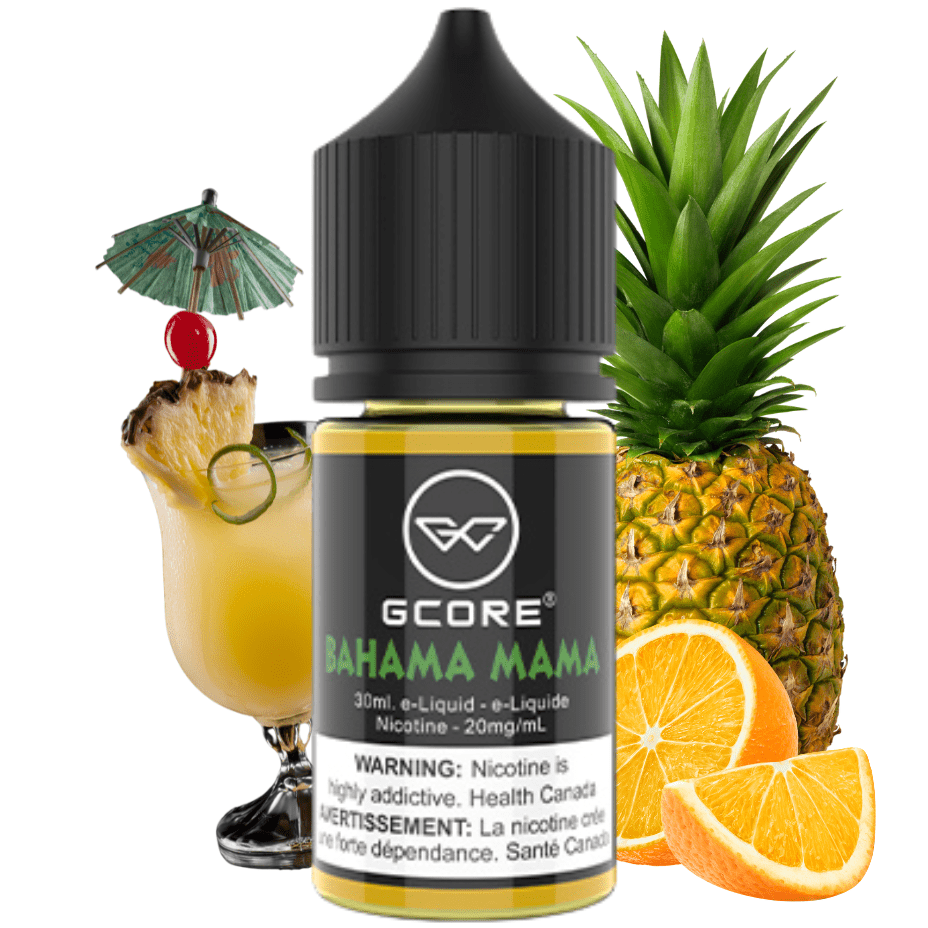 Bahama Mama Salt by GCore E-Liquid-30ml 20mg / 30ml Okotoks Vape SuperStore Okotoks Alberta