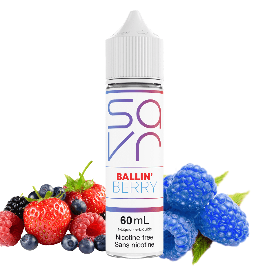Ballin' Berry by Savr E-Liquid 60mL / 3mg Okotoks Vape SuperStore Okotoks Alberta