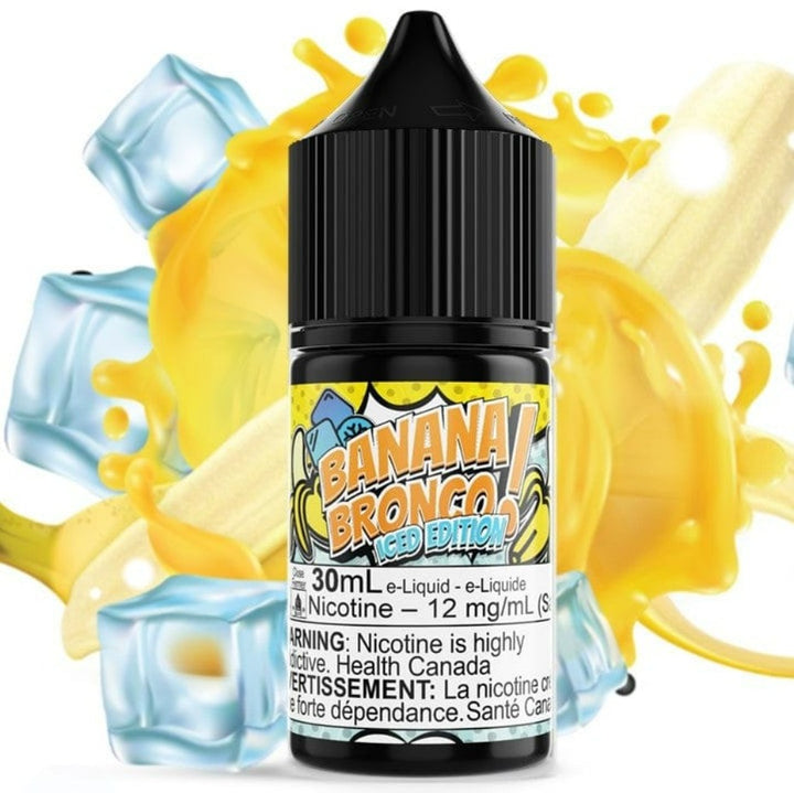 Banana Bronco Iced Salt by Maverick E-Liquid 30ml / 12mg Okotoks Vape SuperStore Okotoks Alberta