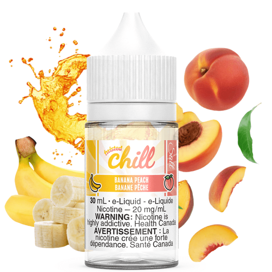 Banana Peach Salt by Chill Twisted E-liquid 30ml / 12mg Okotoks Vape SuperStore Okotoks Alberta