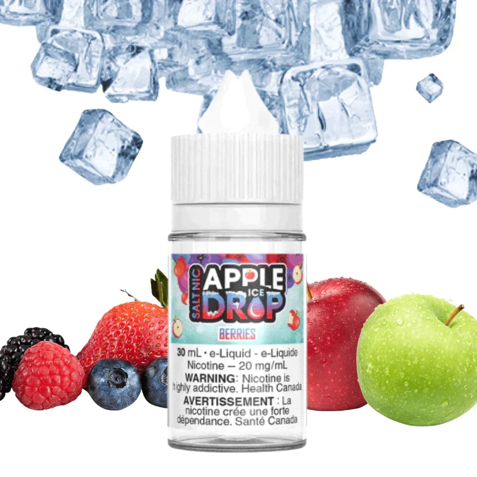 Berries Ice Salt by Apple Drop E-Liquid 30ml / 12mg Okotoks Vape SuperStore Okotoks Alberta