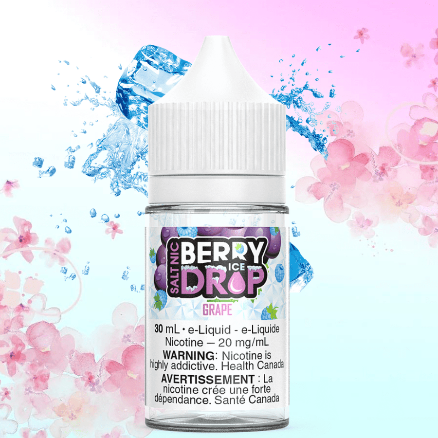 Berry Drop E-Liquid Salt Nic E-Liquid Grape Ice Salt by Berry Drop E-Liquid