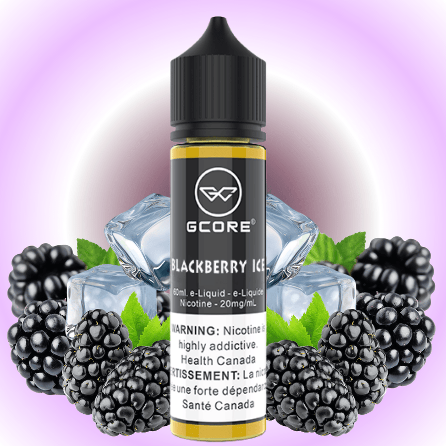 Blackberry Ice Salt by GCORE E-Liquid-60ml 20mg / 60ml Okotoks Vape SuperStore Okotoks Alberta