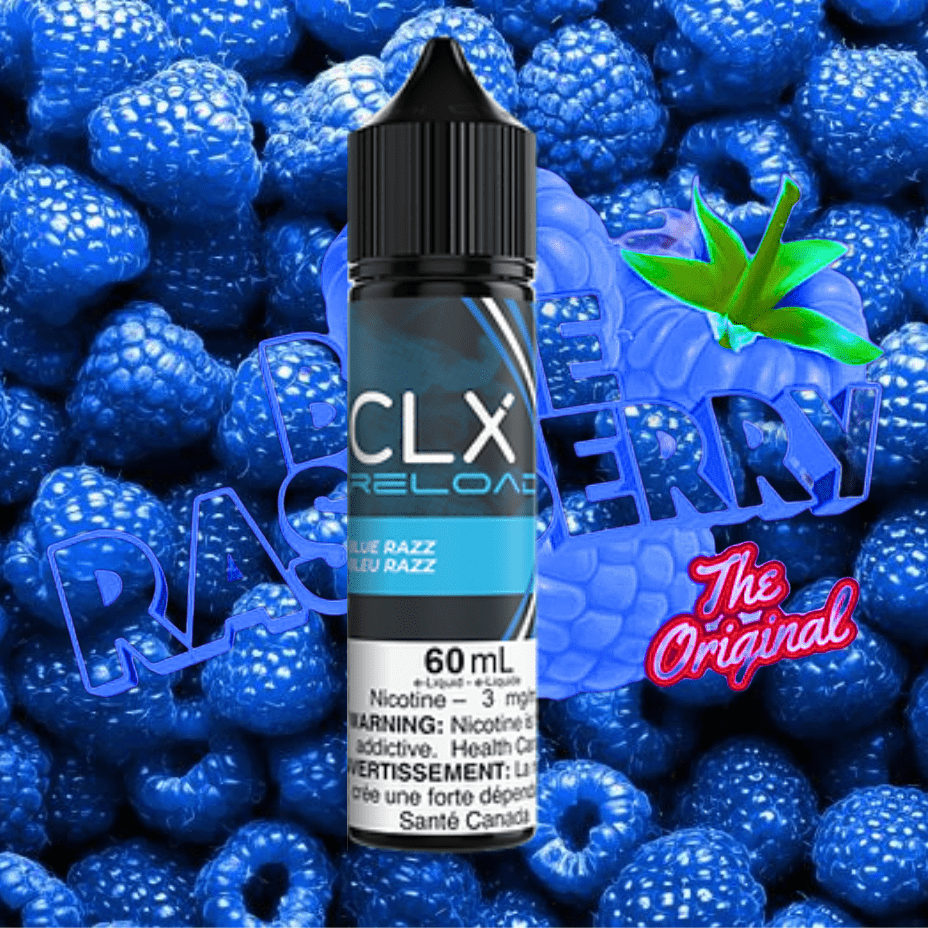 Blue Razz by CLX E-Liquid 60mL / 3mg Okotoks Vape SuperStore Okotoks Alberta