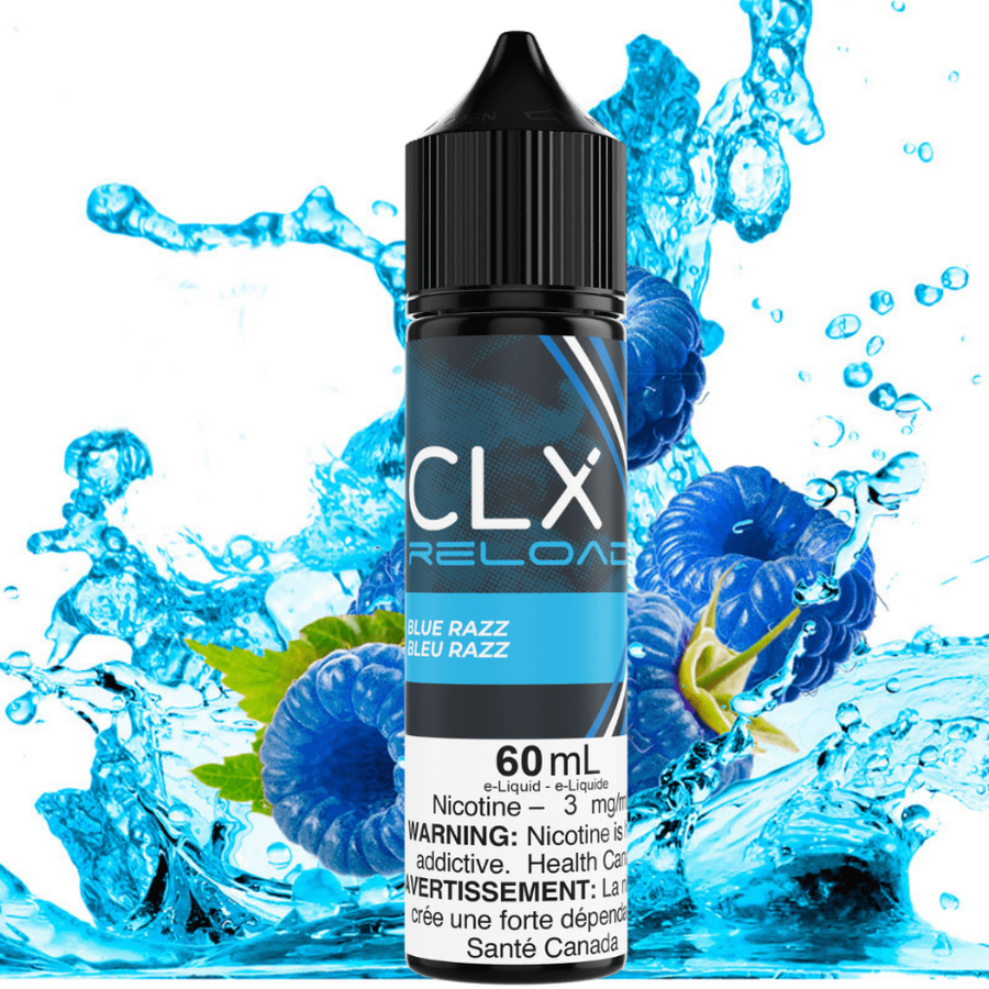 Blue Razz by CLX E-Liquid Okotoks Vape SuperStore Okotoks Alberta