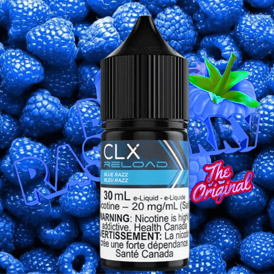 Blue Razz Salt by CLX Reload E-Liquid Okotoks Vape SuperStore Okotoks Alberta