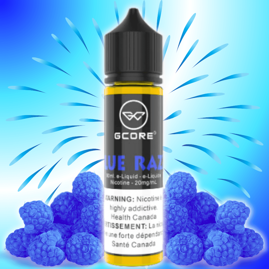 Blue Razz Salt By GCORE E-Liquid 60ml 60ml / 20mg Okotoks Vape SuperStore Okotoks Alberta